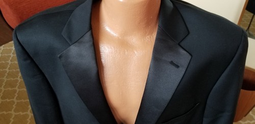 NEW Men's Tuxedo Two-Button Jacket Size 46R; Never Been Worn or Cleaned - Picture 2 of 8
