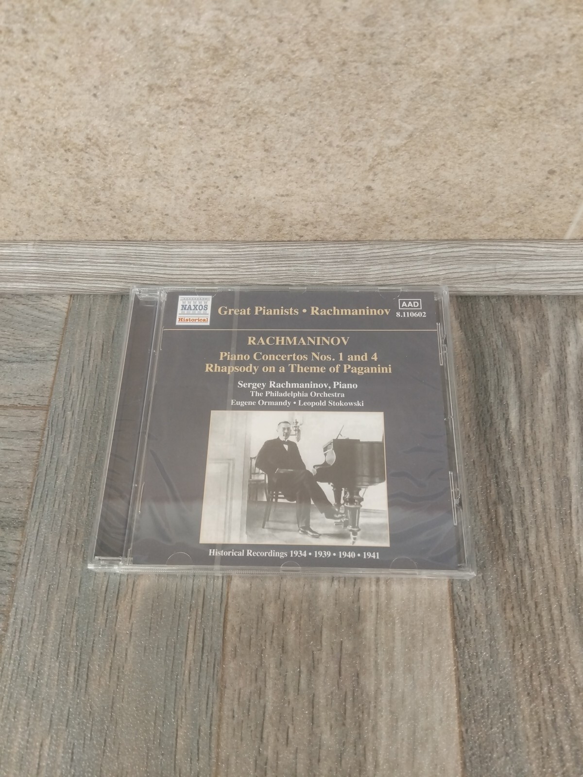 RACHMANINOV - PIANO CONCERTOS Nos. 1 & 4 CD - NEW & SEALED