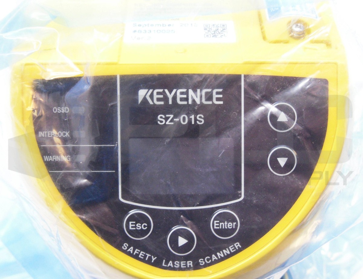 キーエンス　レーザスキャナー　SZ-01S SZ-01S | Keyence Safety Laser Scanner Main Unit, Single/Simple Functio