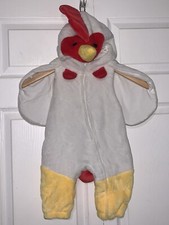 Baby Farm Animal Costumes Chicken Jumpsuit Halloween Size 3-6 Months
