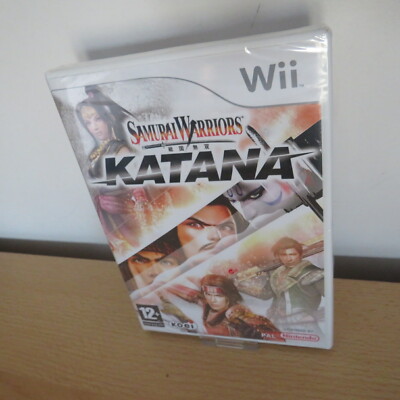 Samurai Warriors Katana Nintendo Wii, NEU SEALED PAL Version  