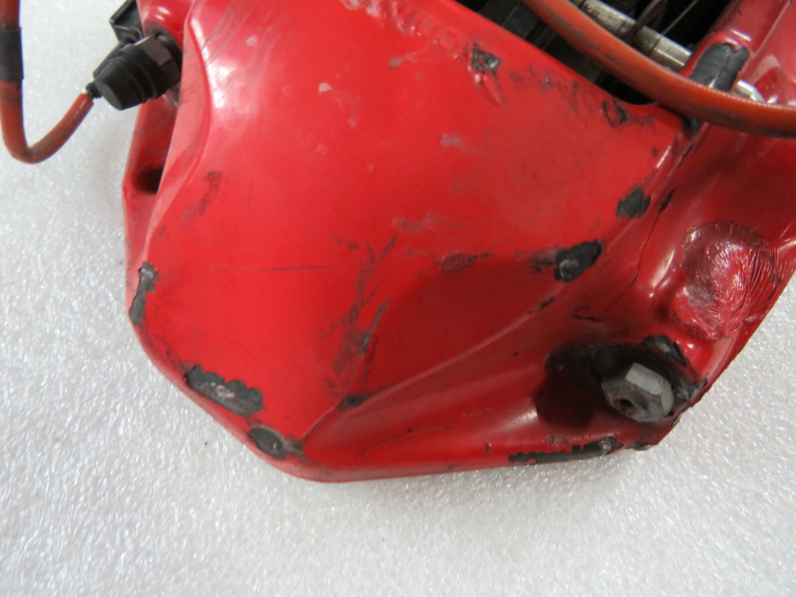 Ferrari California, RH, Right Rear CCM Brake Caliper, Red, Used, P/N 246914