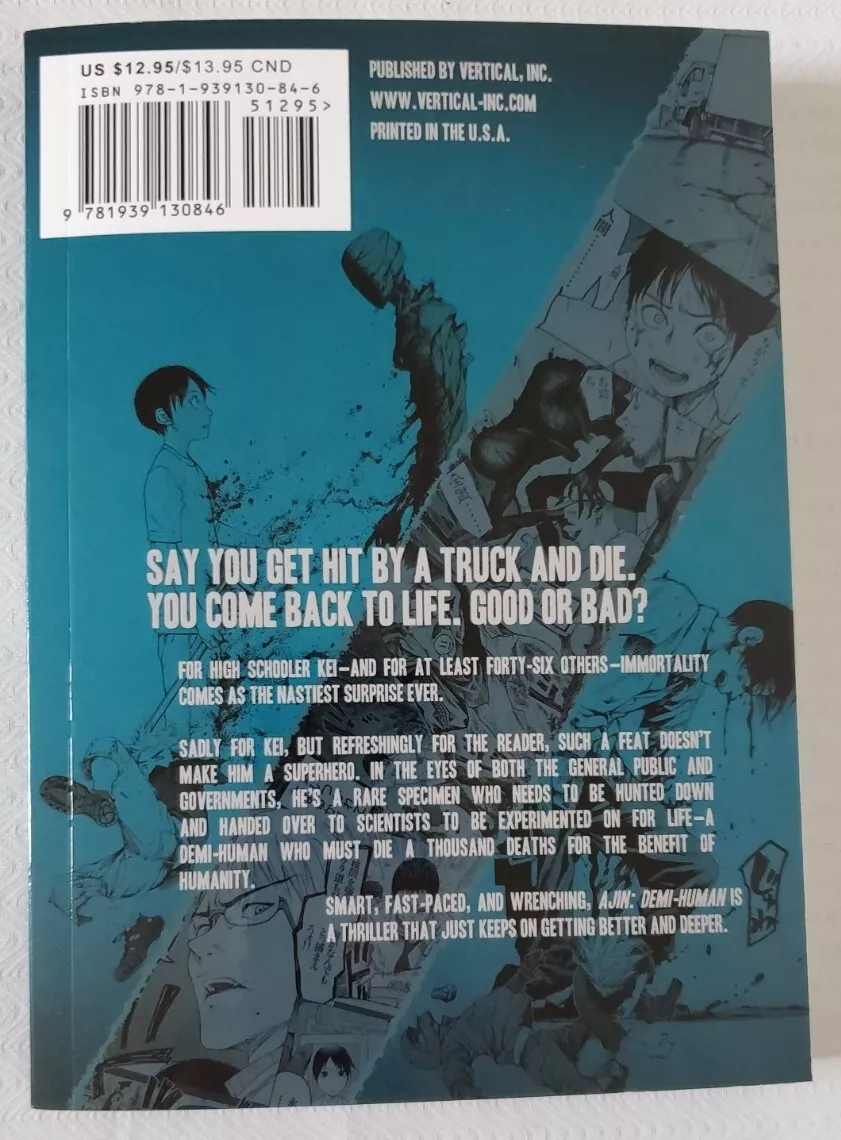 What are your thoughts on Ajin: Demi-Human? Is it any good? Is it worth  recommending? : r/manga