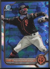 2022 Bowman Chrome Sapphire Aeverson Arteaga BCP-218 | San Francisco Giants
