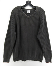 Columbia Sweater Men Large Gray Pullover V-Neck Casual Preppy Outdoor Y2K Knit