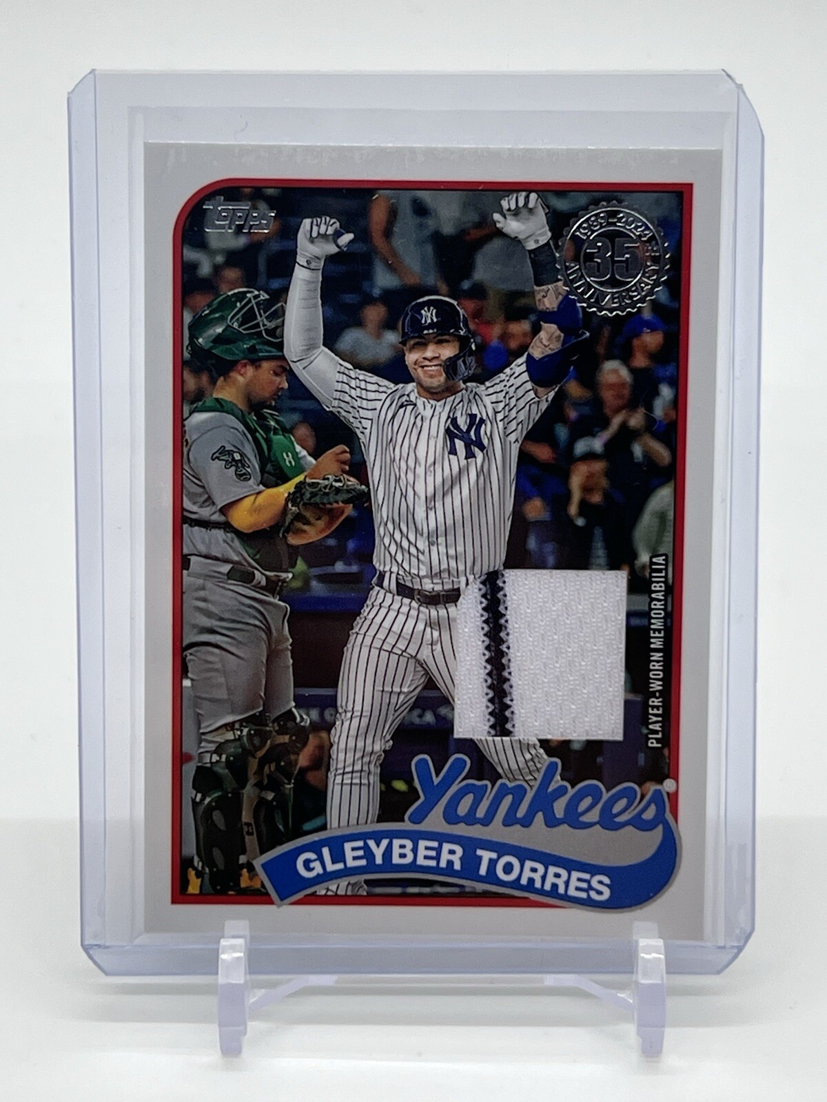 2024 Topps Series 1 Gleyber Torres 1989 35th Anniversary Jersey Relic NY Yankees eBay