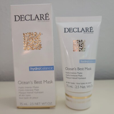 DECLARE Hydro Balance Oceans Best Hydro Intensive Mask 2.5 oz Sensitive Skin New