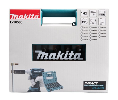 Makita Schlagschraubernuss-Satz 14tlg. 1/2 Zoll E-16586 - Bild 5 von 6