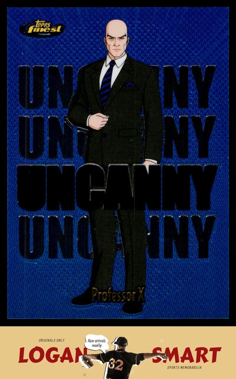 Professor X 2025 Topps Finest X-Men '97 #100 Uncanny SP