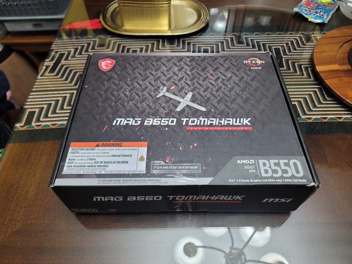 AMD Combo - Ryzen 7 5800X + MSI B550 Board + 32GB DDR4-3200 +