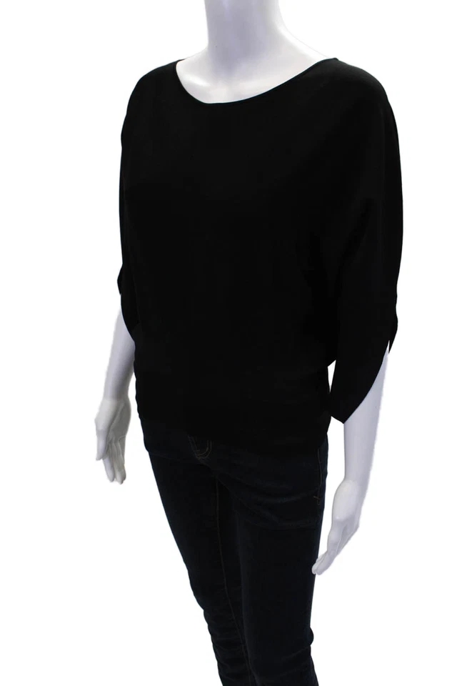 Camisa negra forrada con textura Stella McCartney para mujer talla 42 EUR Foto 2 de 4
