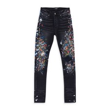 Amiri Black Skinny Painter Jean SIZE 38 1580