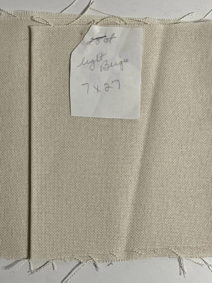 Hand Dyed Fabric Linen Lot 6 Various Counts Colors Cross Stitch Fabric Unused - Image 3 of 4