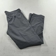 American Giant Pants Mens 34 Gray Commuter Performance Chino Stretch