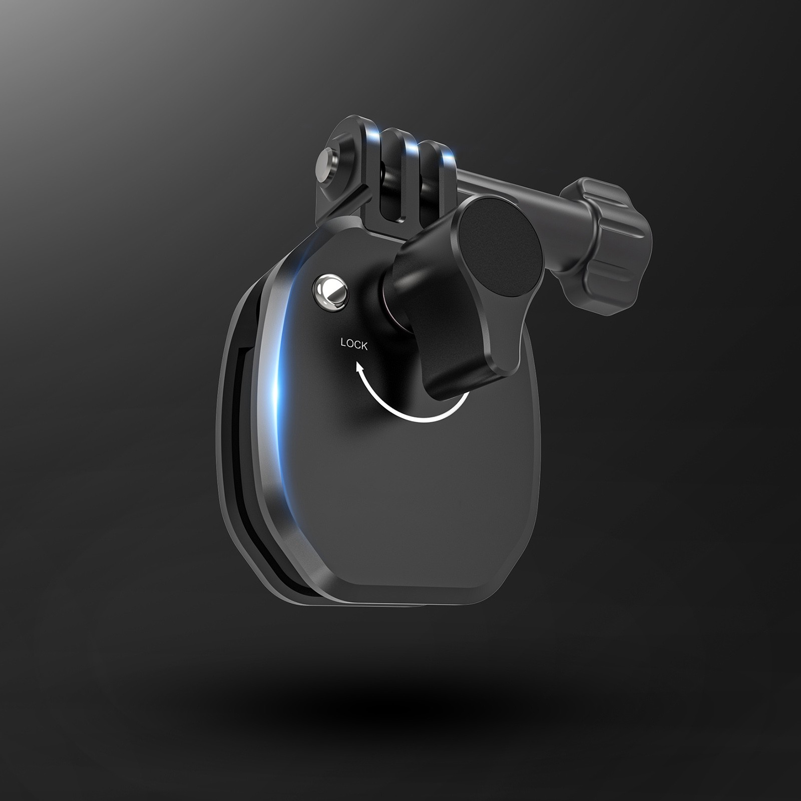 For Gopro Camera CNC Aluminum Motorcycle Windshield Mount Clamp Accessories