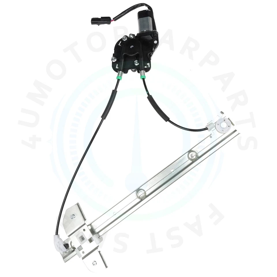 适用于道奇 Ram 2500 Van 1999 - 2003 右前电源窗调节器带电机 — 第 3/4 张图片