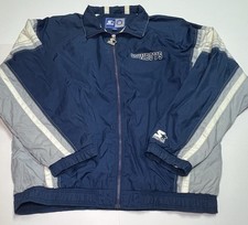 Vintage 90s Starter Dallas Cowboys NFL Jacket XXL Full Zip Made In Macau