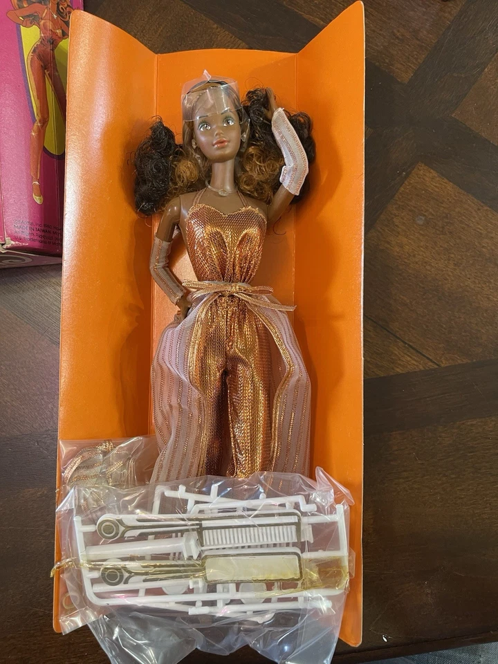 Muñeca Barbie GOLDEN DREAM CHRISTIE Mattel 1980 vintage #3249 nueva en caja Foto 4 de 4