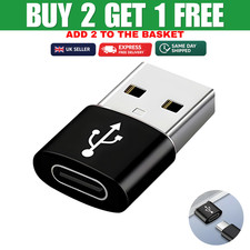 USB 3.1 Type C Female to USB A Male Adapter Converter Connector Charger Plug