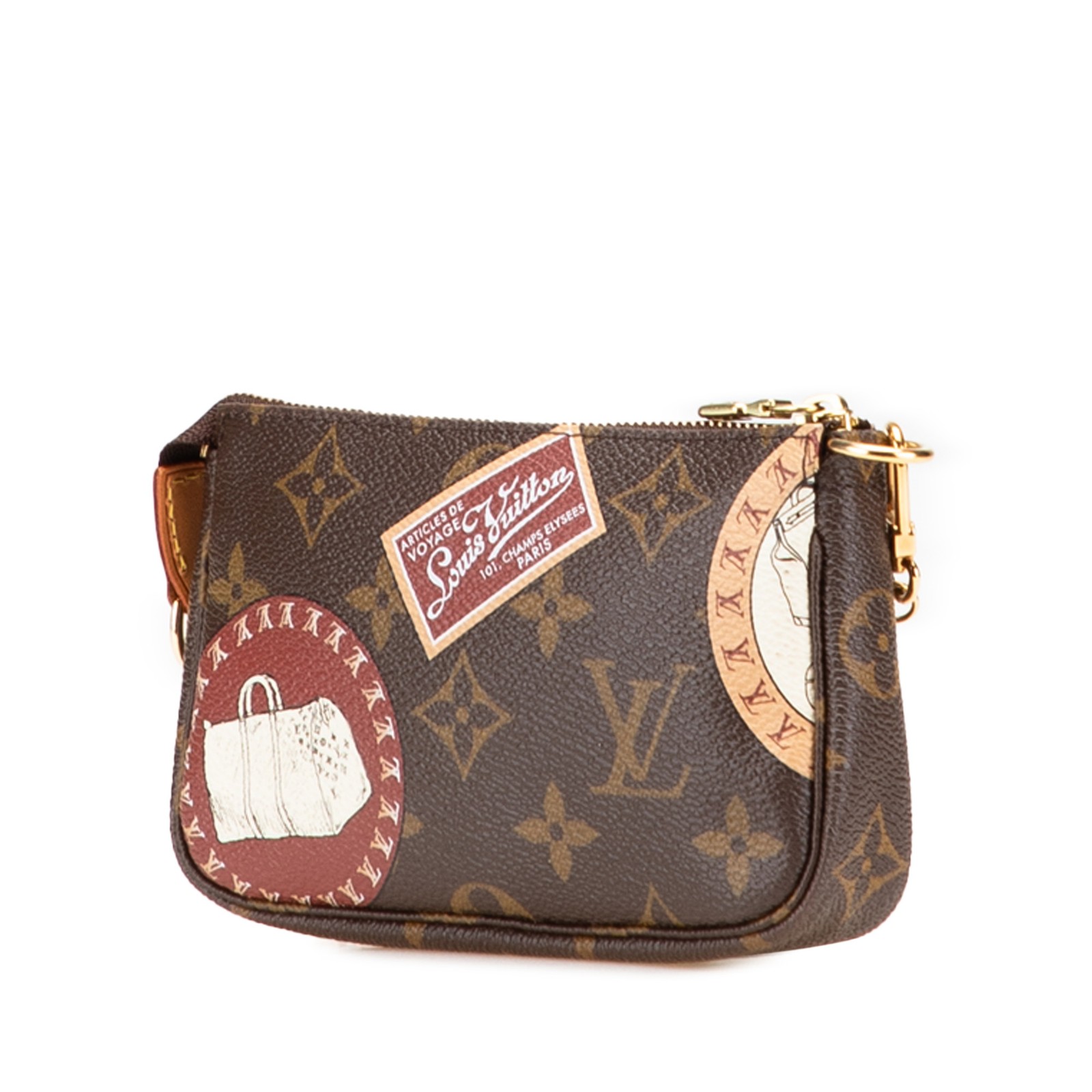 Authenticated Louis Vuitton Monogram Patch Mini P… - image 2