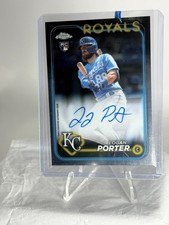 2024 Topps Chrome - Rookie Autographs Logan Porter #RA-LP (AU, RC)