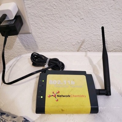 Network Chemistry WSP100 802.11b Remote Sensor Network Security Packet Sniffer
