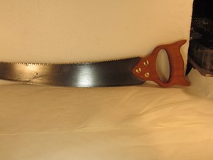 ANTIQUE CURVED LIMB SAW VERY SHARP AND TOTALLY USABLE