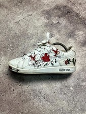 Vintage Y2K Ecko Ecko Red Heartbreakers Crew White Sneakers Size US 7 EU 38