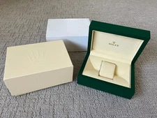 Watch Presentation Box - Single Watch - Green - Crown - Unbranded