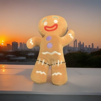 Gingerbread Man Plush Toys Biscuits Man Big head