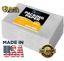 Bryco Goods Packing Paper Sheets for Moving | 640 Sheets | 27" X 17" | 20Lb | Ma