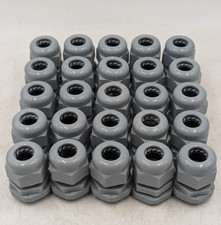 Heyco Nln Liquid Tight Cable Connector 12 Pg 13.5 3172 Gray New Lot Of 25 Heyco Nln Liquid Tight Cable Connector 12 Pg 13.5 3172 Gray New Lot Of 25