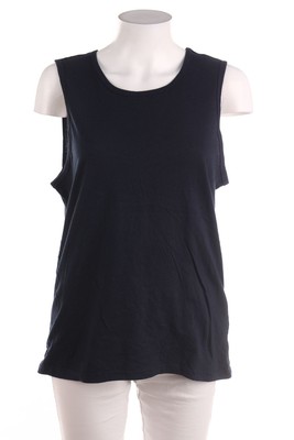 ESSENTIALS Top Basic M dunkelblau