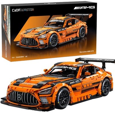 CaDA C64008 1:8 Mercedes AMG GT3 Supercar Building Blocks Set 5466pcs + FEDEX