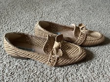 Charles David Women's 8.5 Wheat Finite Loafers Raffia