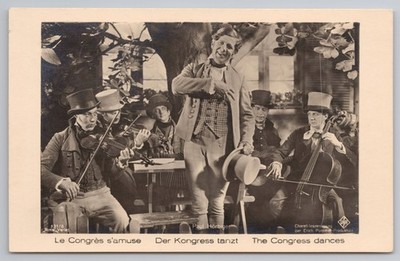 Paul Horbiger Der Kongress tanzt Filmstar Postkarte 1932 Ross Verlag 131/8 UFA