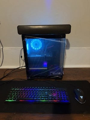 Gaming PC, Black, RGB Lighting