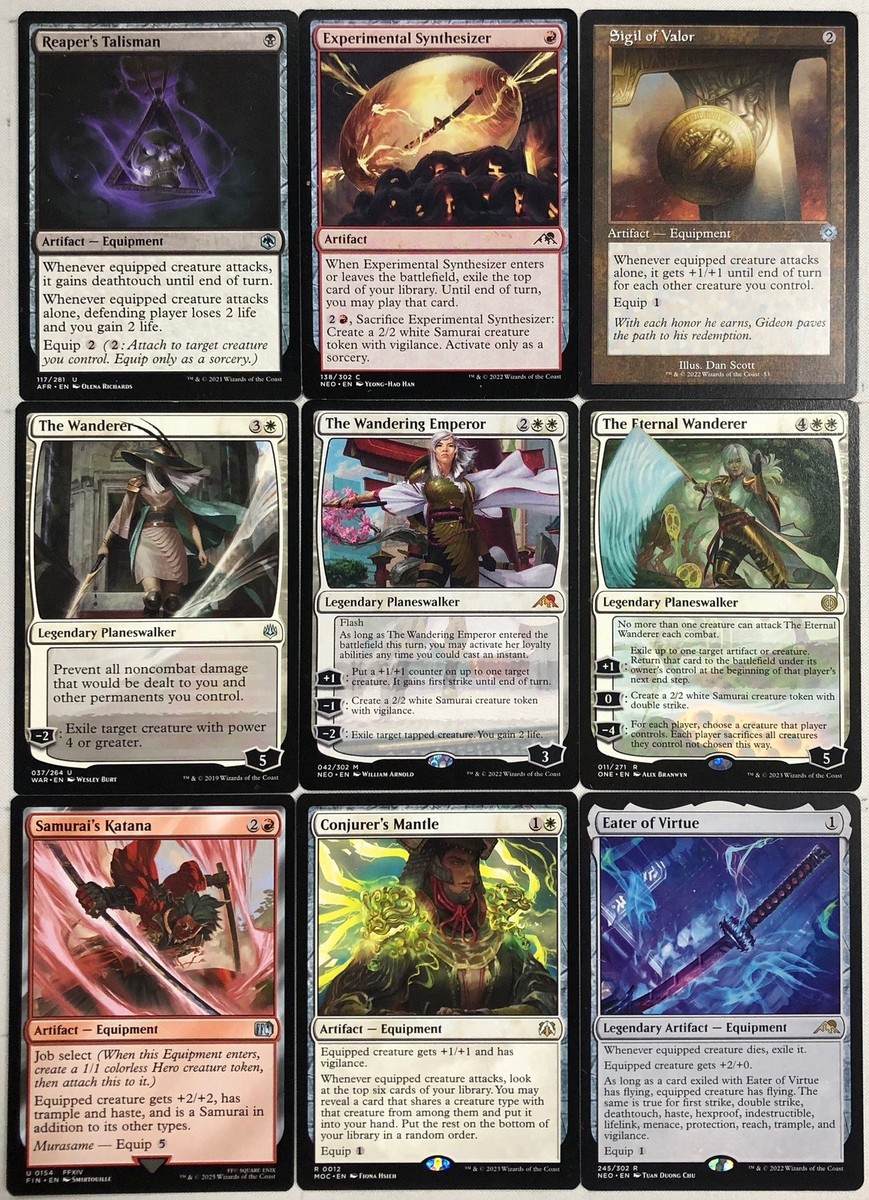 EDH Samurai Deck - Commander MTG Magic the Gathering | eBay EDH Samurai Deck - Commander MTG Magic the Gathering | eBay