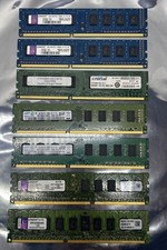 Lot of 7 4GB 28GB TOTAL Mixed Brand 1Rx8 2Rx8 PC3-10600U Desktop RAM Memory