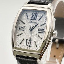 Excellent SEIKO Lukia Radio-Controlled Solar 1B22-0AP0 Roman Women