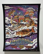 Widespread Panic Poster Milwaukee Riverside Theater 2022 S/N Official Silkscreen