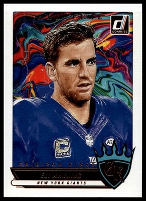 2025 Donruss #ATGK-EMG Eli Manning All-Time Gridiron Kings