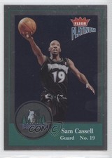 2003-04 Fleer Platinum Platinum Finish 73/100 Sam Cassell #107 8f4