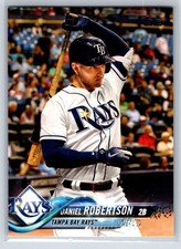 2018 Topps Update #US244 Daniel Robertson Tampa Bay Rays