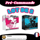 [Lot de 2] Coffret Dresseur d'Élite ETB Pokémon Foudre Noire + Flamme Blanche FR