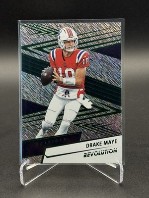 2025 Panini Revolution - Drake Maye #48 Green Astro /699
