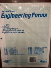 Engineering Graph Paper 20 Sheets 18x25 10mm ...