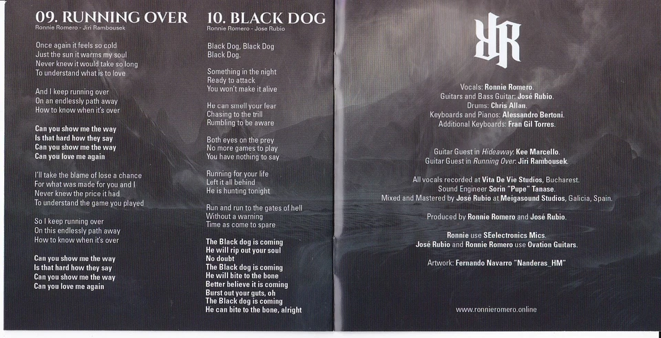 Ronnie Romero - Backbone (2025) CD - Bild 4 von 4
