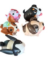 Lot Of 5 Chubby Puppies Spin Master All Work L04