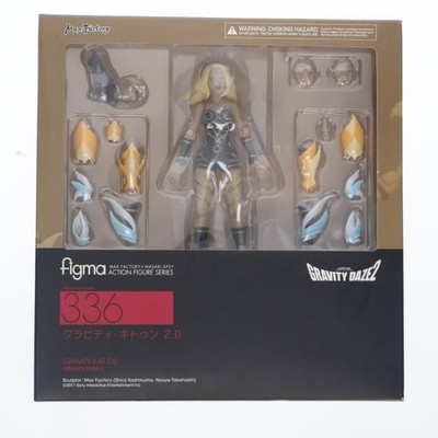 135MM MAX FACTORY FIGMA 336 GRAVITY KAT KITTEN 2.0 GRAVITY DAZE 2 FIGURE USED
